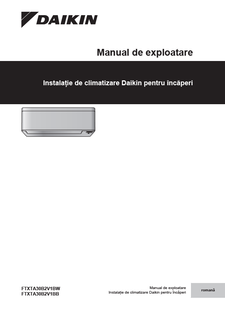 FTXTA-BW,FTXTA-BB_Operation manual_3PRO485919-13U_Romanian download